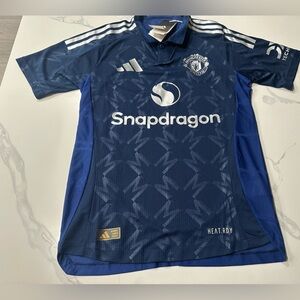 Manchester United Men’s Authentic Adidas Jersey (Small) Retails for $130
